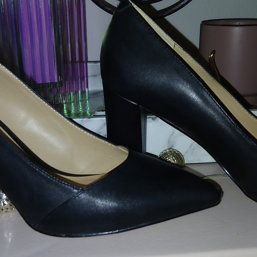 Franco Sarto Elegant Black Heels